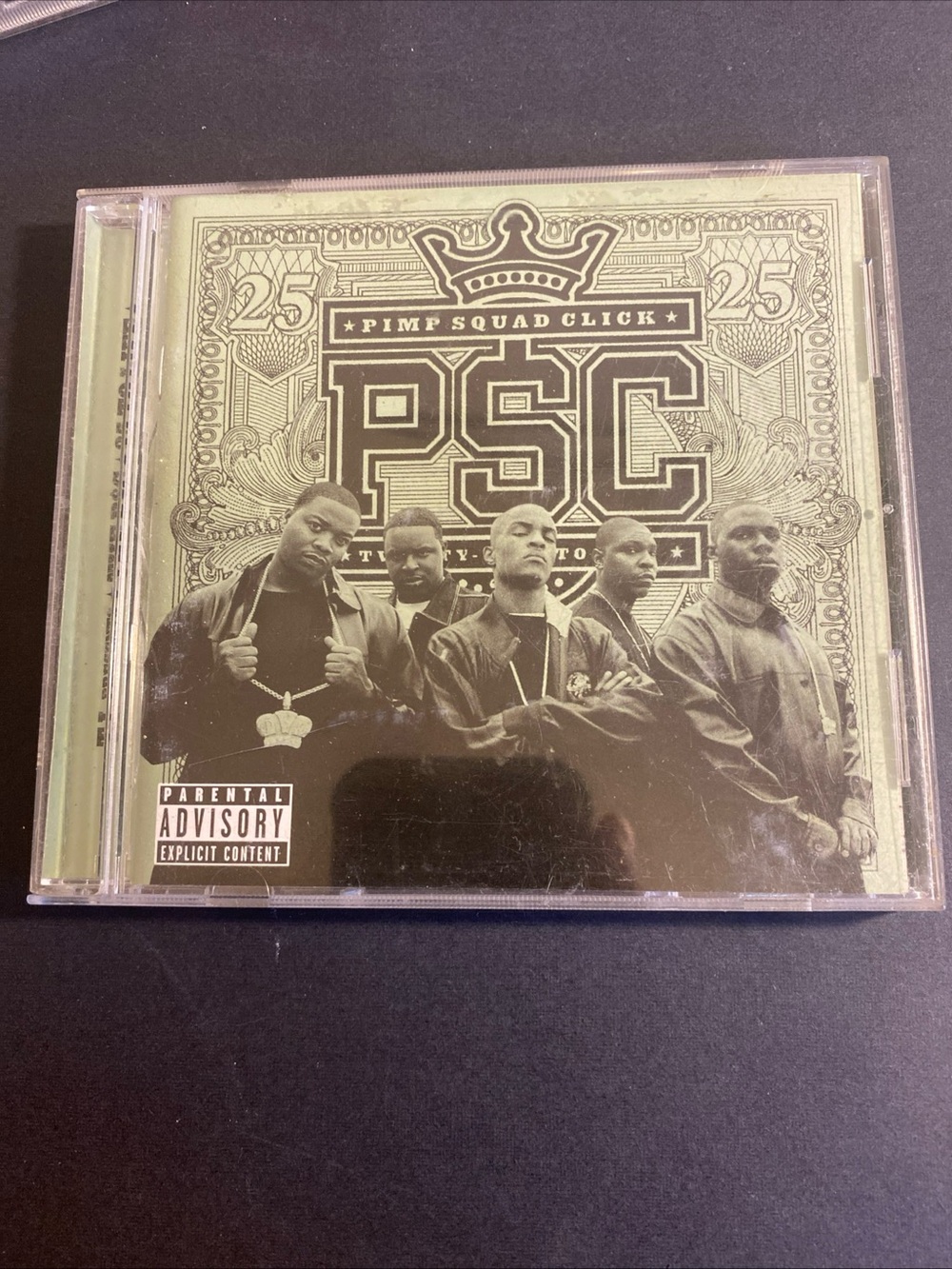 PSC Pimp Squad Crew (T.I.) 25‎ To Life Audio Cd